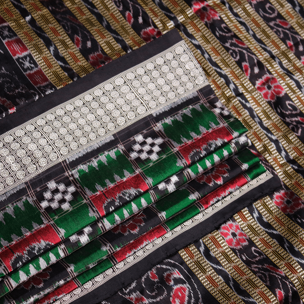 Handloom Sambalpuri Ikkat Silk Saree Handloom Saree_Sambalpuri Silk Priyadarshini Handloom 