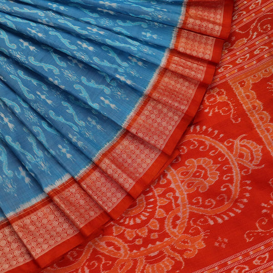 Handloom Sambalpuri Ikkat Silk Saree Handloom Saree_Sambalpuri Silk Priyadarshini Handloom 