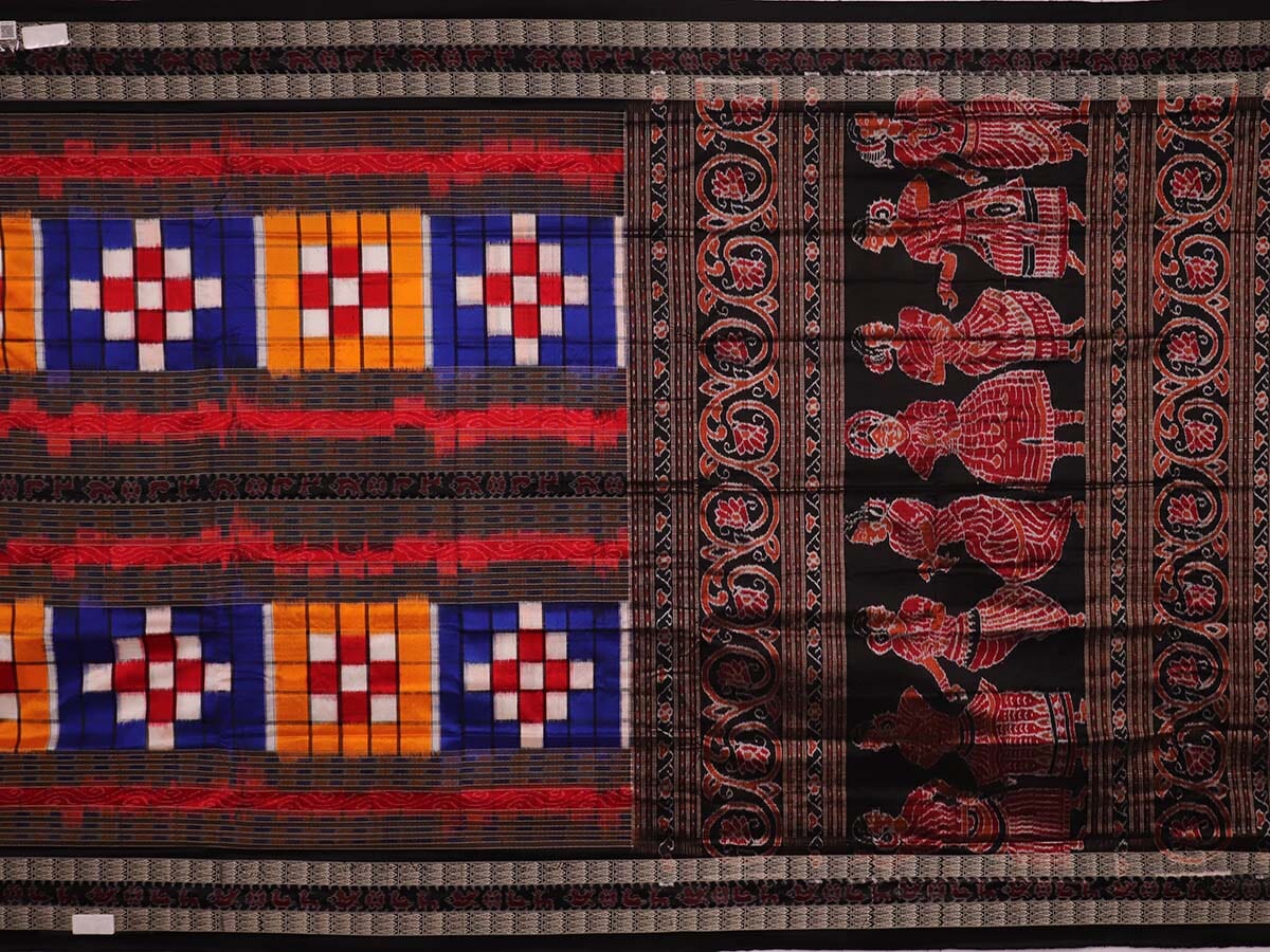 Handloom Sambalpuri Ikkat Silk Saree Handloom Saree_Sambalpuri Silk Priyadarshini Handloom 