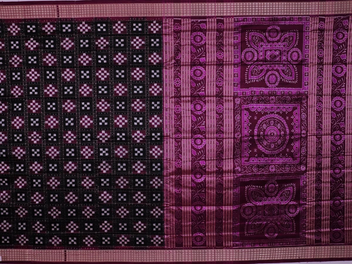 Handloom Sambalpuri Ikkat Silk Saree Handloom Saree_Sambalpuri Silk Priyadarshini Handloom 