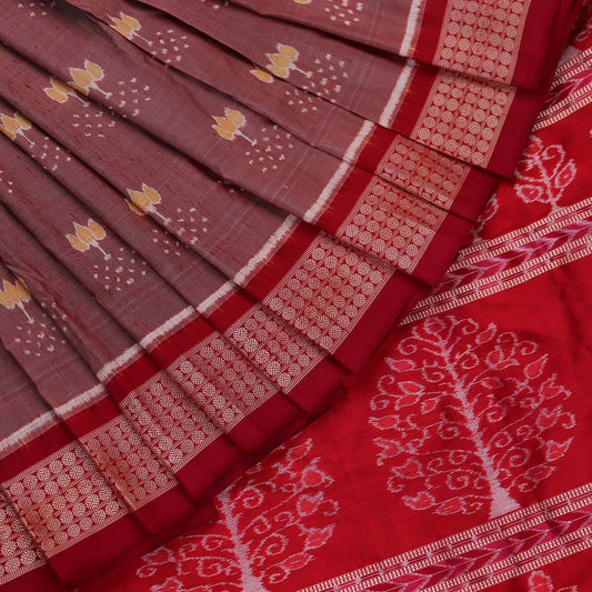 Handloom Sambalpuri Ikkat Silk Saree Handloom Saree_Sambalpuri Silk Priyadarshini Handloom 