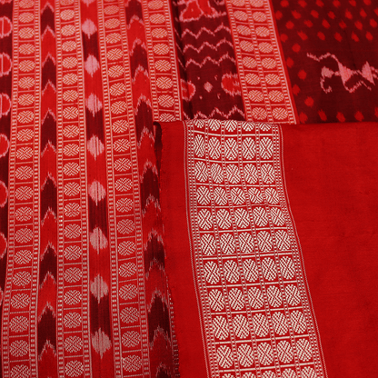 Handloom Sambalpuri Ikkat Silk Saree Handloom Saree_Sambalpuri Silk Priyadarshini Handloom 