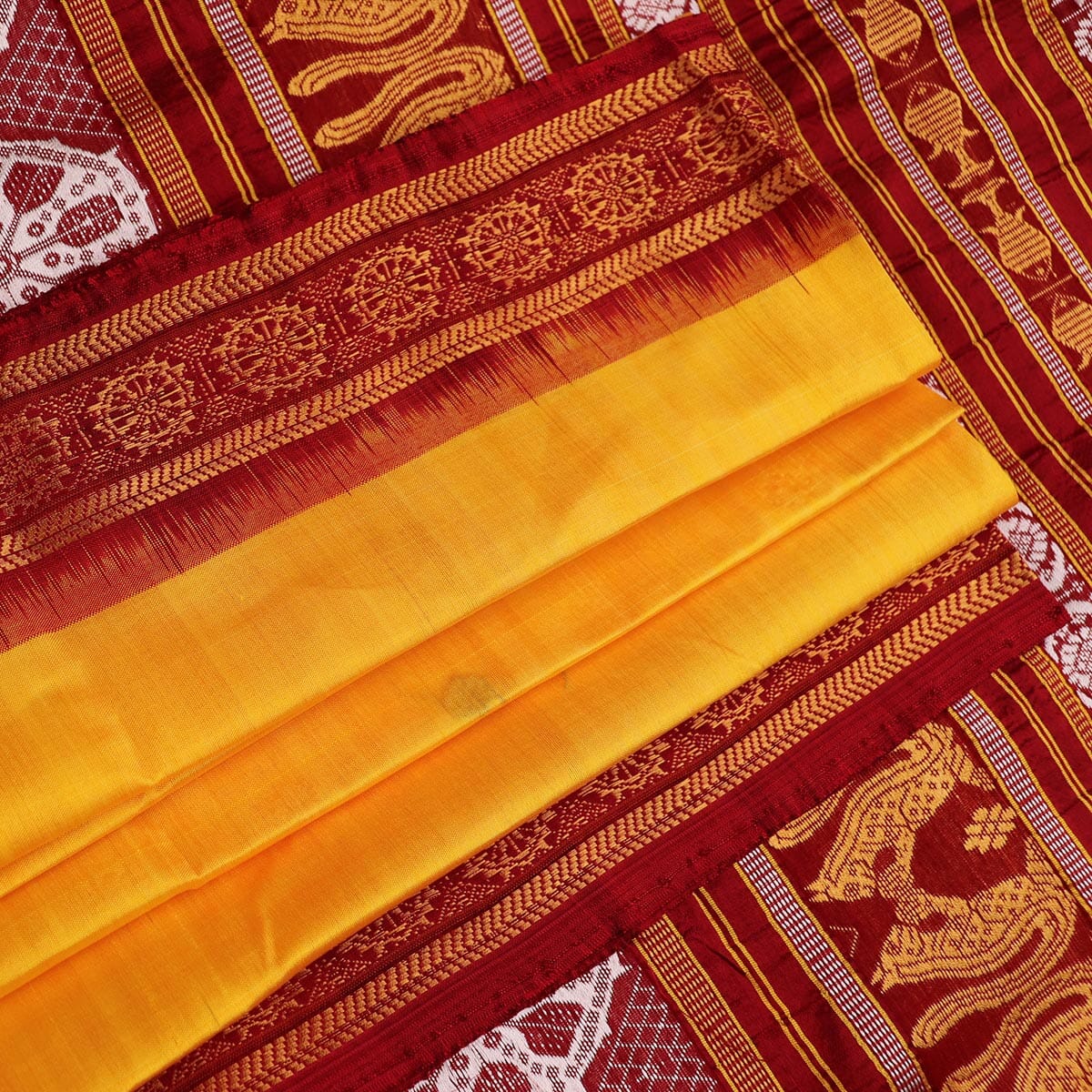 Handloom Sambalpuri Ikkat Silk Saree Handloom Saree_Sambalpuri Silk Priyadarshini Handloom 