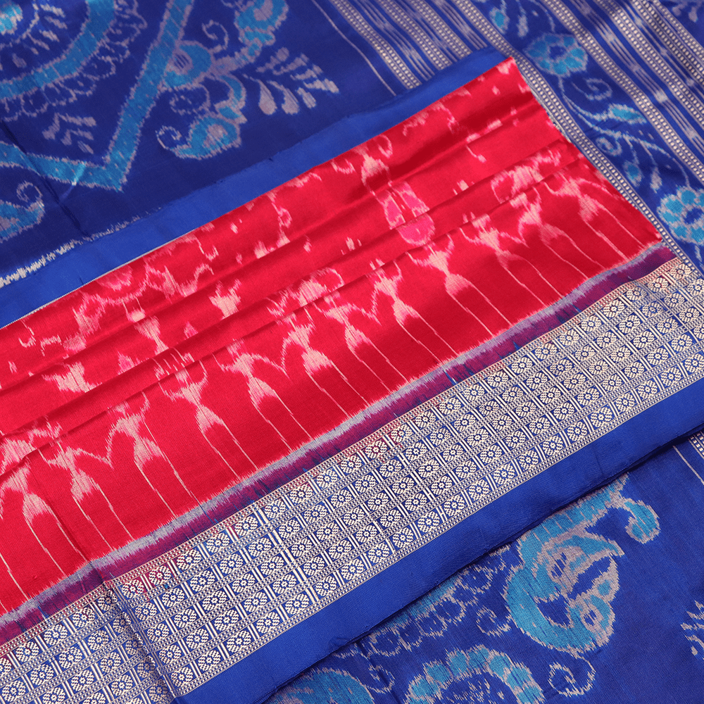 Handloom Sambalpuri Ikkat Silk Saree Handloom Saree_Sambalpuri Silk Priyadarshini Handloom 