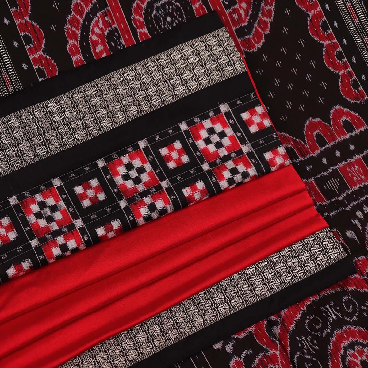 Handloom Sambalpuri Ikkat Silk Saree Handloom Saree_Sambalpuri Silk Priyadarshini Handloom 