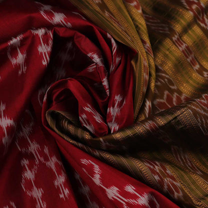 Handloom Sambalpuri Ikkat Silk Saree Handloom Saree_Sambalpuri Silk Priyadarshini Handloom 