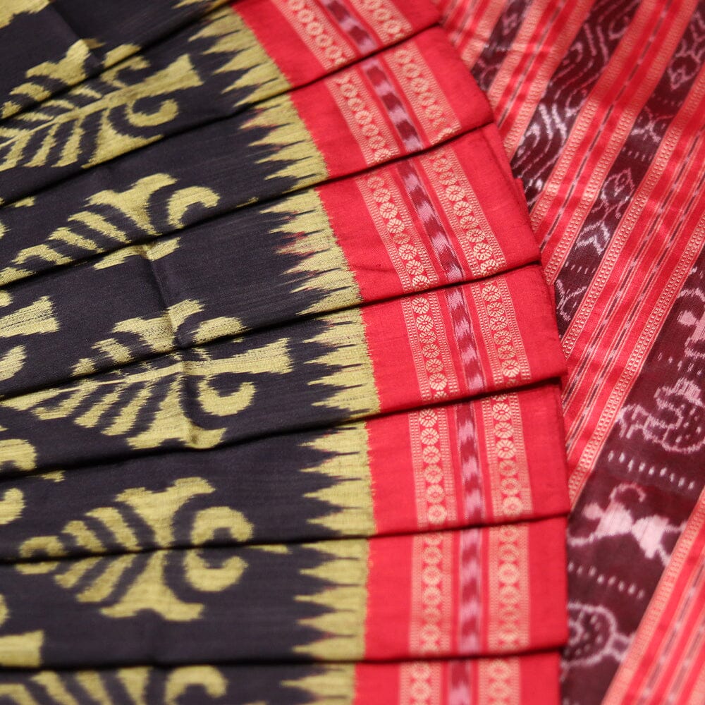 Handloom Sambalpuri Ikkat Silk Saree Handloom Saree_Sambalpuri Silk Priyadarshini Handloom 