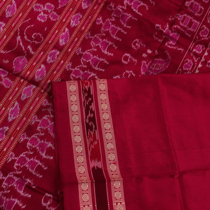 Handloom Sambalpuri Ikkat Silk Saree Handloom Saree_Sambalpuri Silk Priyadarshini Handloom 