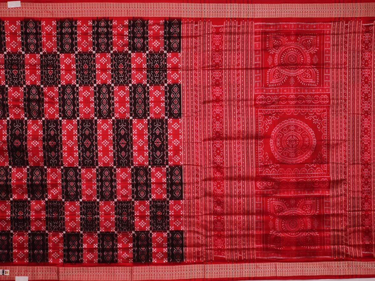 Handloom Sambalpuri Ikkat Silk Saree Handloom Saree_Sambalpuri Silk Priyadarshini Handloom 