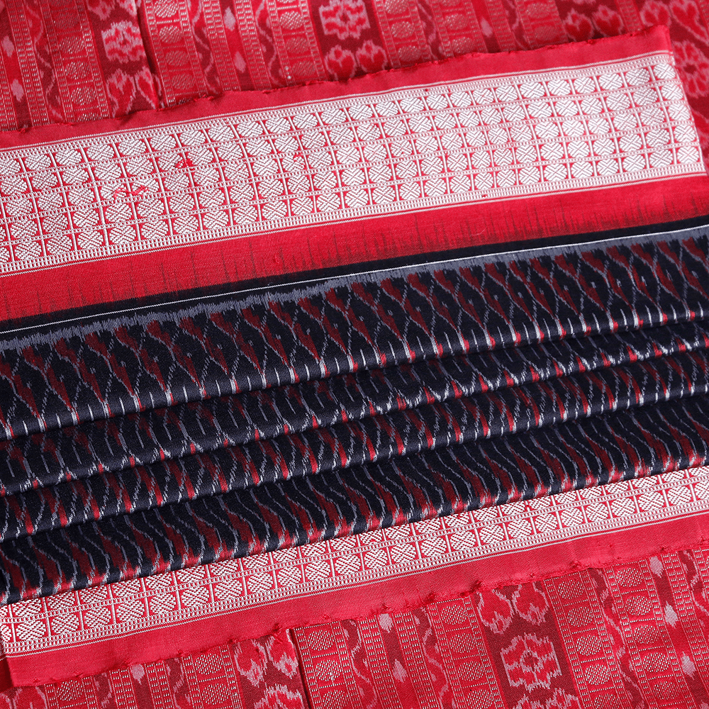 Handloom Sambalpuri Ikkat Silk Saree Handloom Saree_Sambalpuri Silk Priyadarshini Handloom 