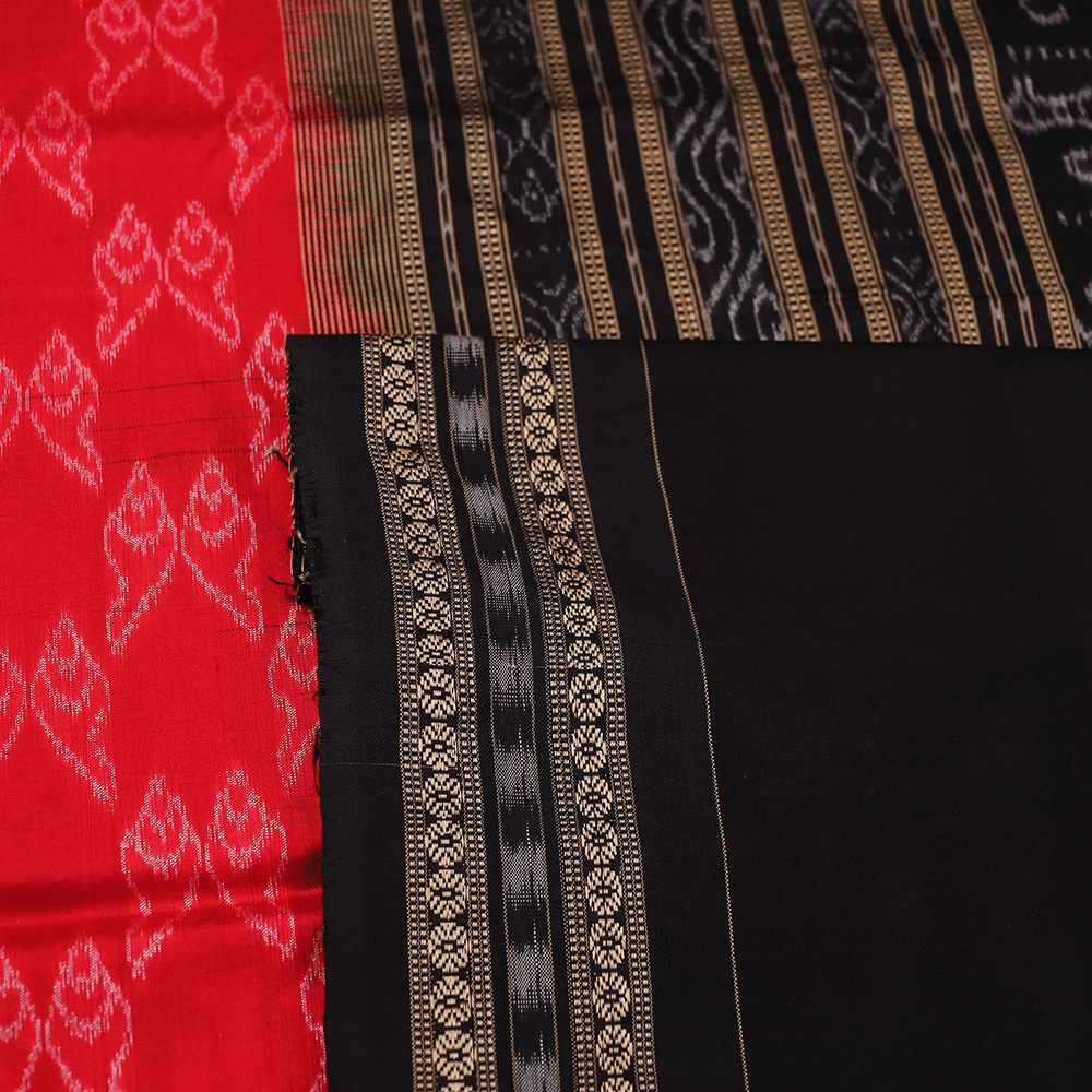 Handloom Sambalpuri Ikkat Silk Saree Handloom Saree_Sambalpuri Silk Priyadarshini Handloom 