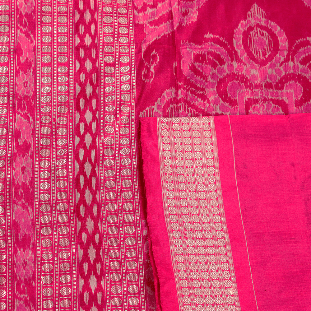 Handloom Sambalpuri Ikkat Silk Saree Handloom Saree_Sambalpuri Silk Priyadarshini Handloom 