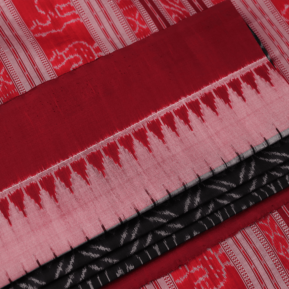 Handloom Sambalpuri Ikkat Silk Saree Handloom Saree_Sambalpuri Silk Priyadarshini Handloom 