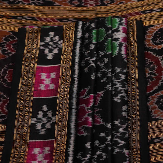 Handloom Sambalpuri Ikkat Silk Saree Handloom Saree_Sambalpuri Silk Priyadarshini Handloom 