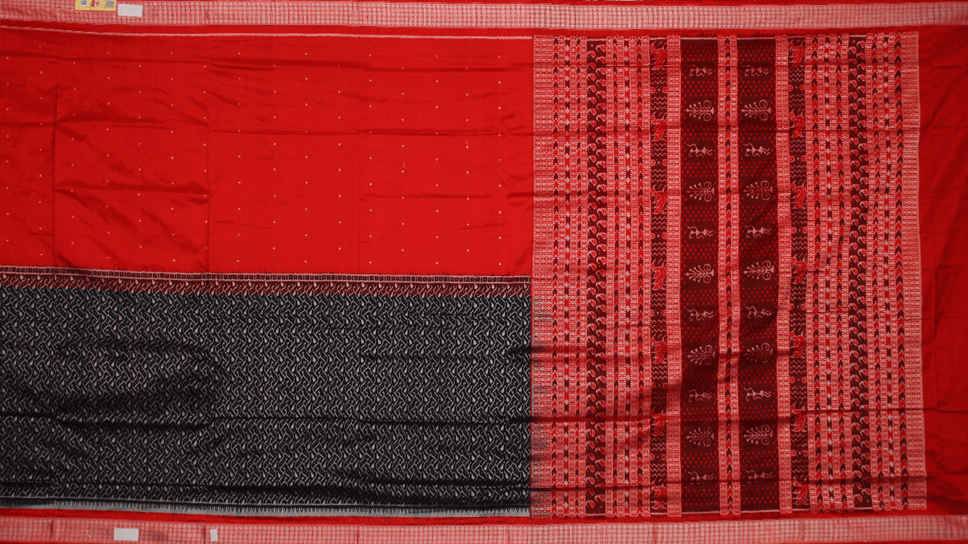 Handloom Sambalpuri Ikkat Silk Saree Handloom Saree_Sambalpuri Silk Priyadarshini Handloom 