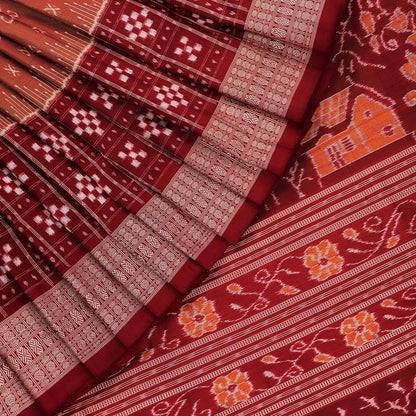 Handloom Sambalpuri Ikkat Silk Saree Handloom Saree_Sambalpuri Silk Priyadarshini Handloom 