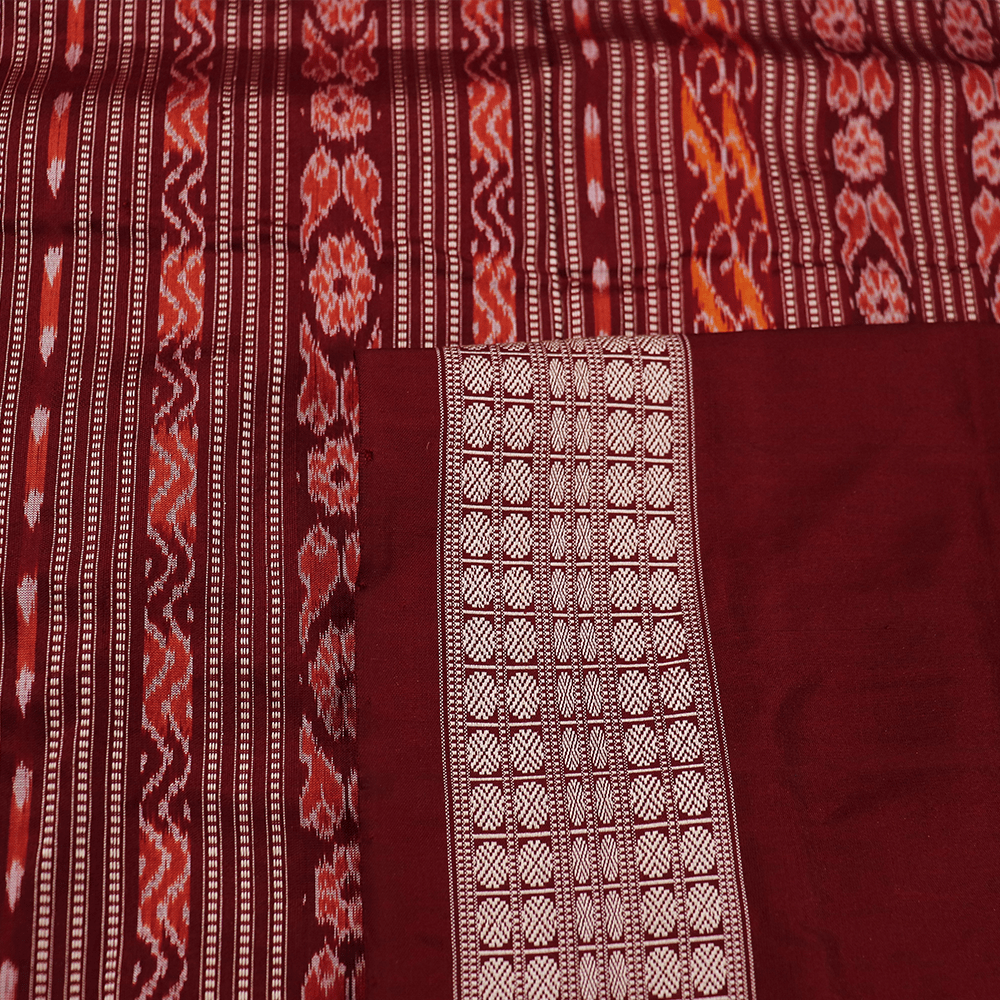 Handloom Sambalpuri Ikkat Silk Saree Handloom Saree_Sambalpuri Silk Priyadarshini Handloom 