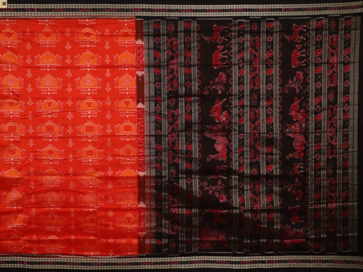 Handloom Sambalpuri Ikkat Silk Saree Handloom Saree_Sambalpuri Silk Priyadarshini Handloom 