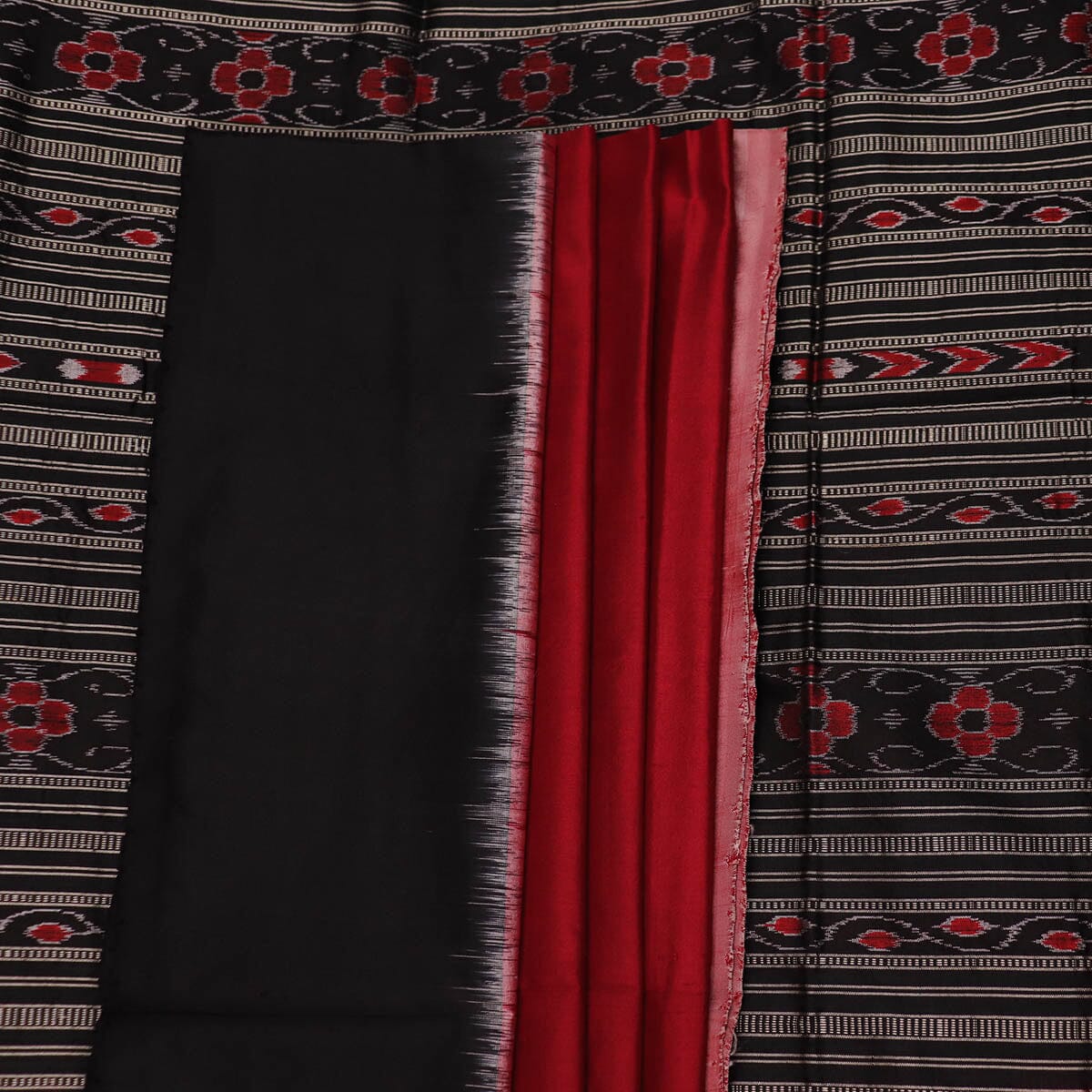 Handloom Sambalpuri Ikkat Silk Saree Handloom Saree_Sambalpuri Silk Priyadarshini Handloom 