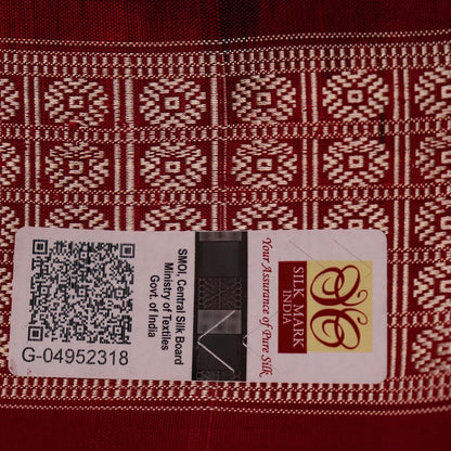 Handloom Sambalpuri Ikkat Silk Saree Handloom Saree_Sambalpuri Silk Priyadarshini Handloom 