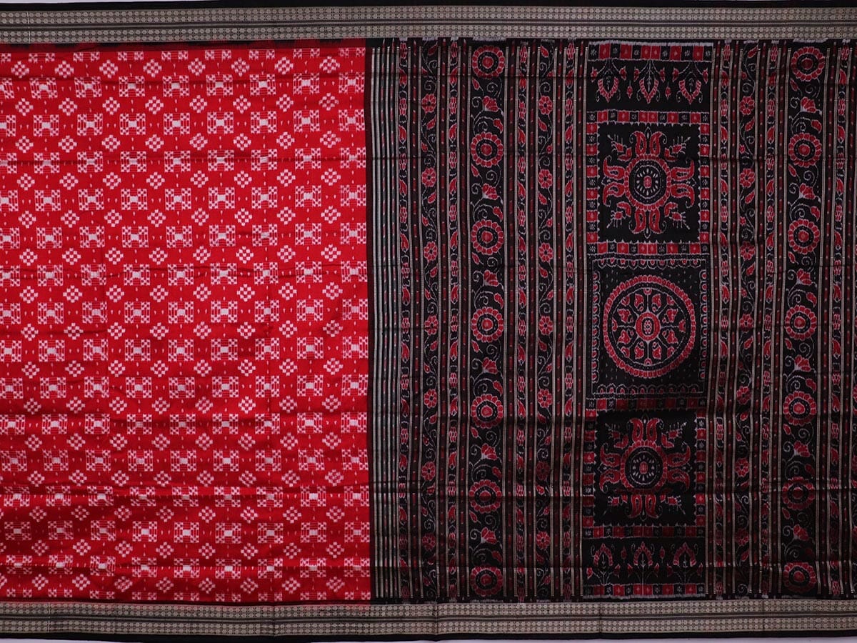 Handloom Sambalpuri Ikkat Silk Saree Handloom Saree_Sambalpuri Silk Priyadarshini Handloom 