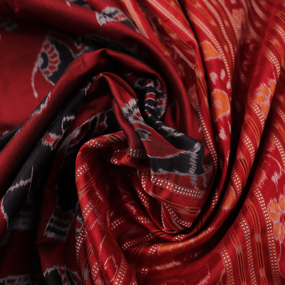 Handloom Sambalpuri Ikkat Silk Saree Handloom Saree_Sambalpuri Silk Priyadarshini Handloom 