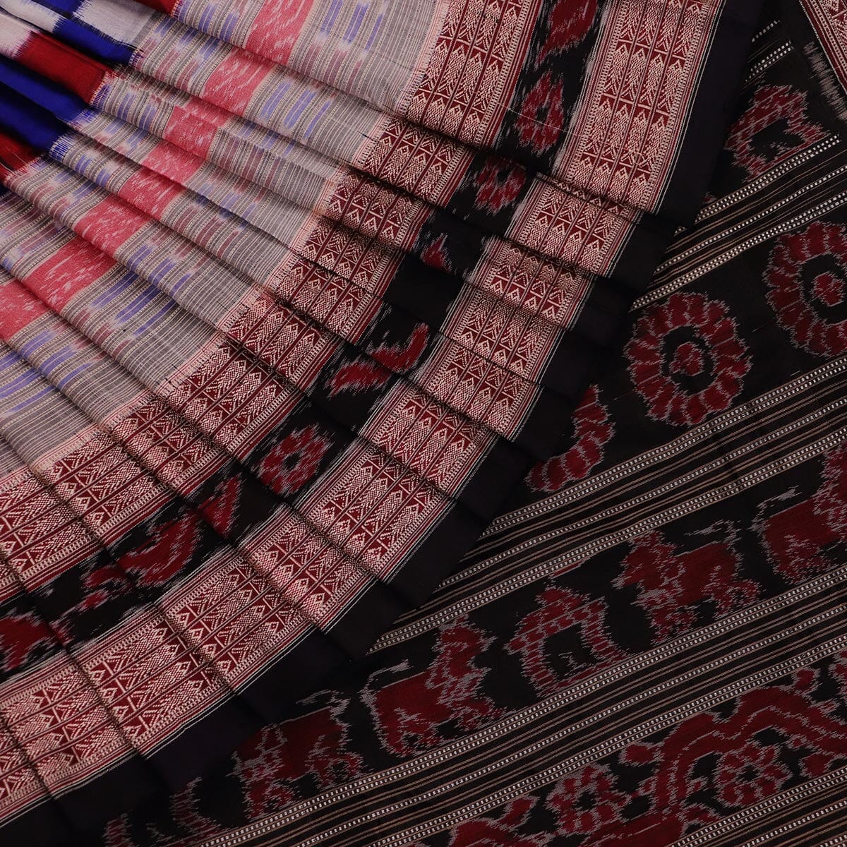 Handloom Sambalpuri Ikkat Silk Saree Handloom Saree_Sambalpuri Silk Priyadarshini Handloom 