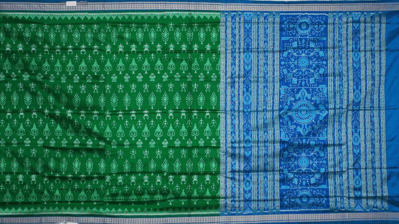 Handloom Sambalpuri Ikkat Silk Saree Handloom Saree_Sambalpuri Silk Priyadarshini Handloom 