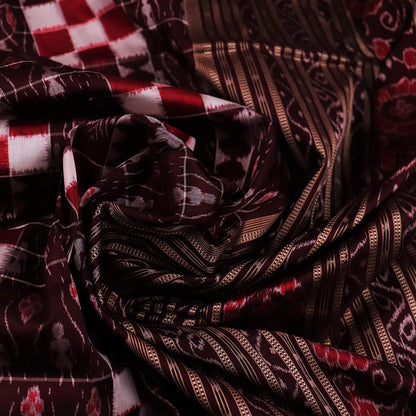 Handloom Sambalpuri Ikkat Silk Saree Handloom Saree_Sambalpuri Silk Priyadarshini Handloom 