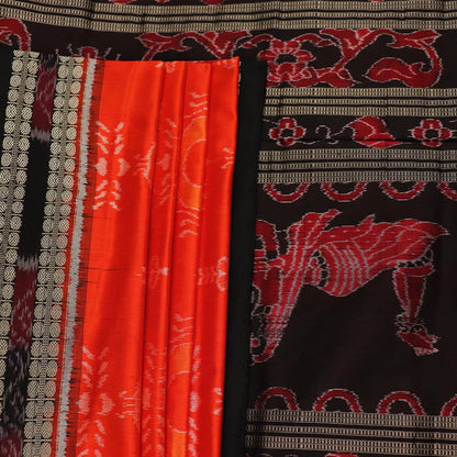 Handloom Sambalpuri Ikkat Silk Saree Handloom Saree_Sambalpuri Silk Priyadarshini Handloom 