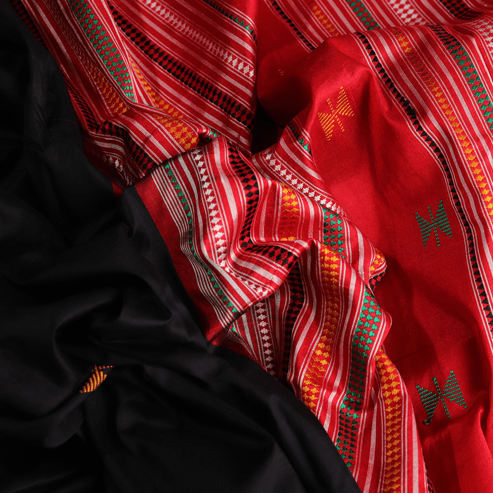 Handloom Sambalpuri Ikkat Silk Saree Handloom Saree_Sambalpuri Silk Priyadarshini Handloom 