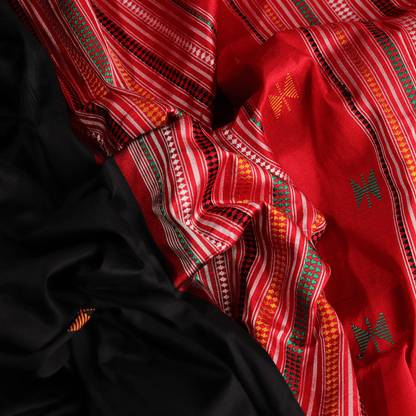 Handloom Sambalpuri Ikkat Silk Saree Handloom Saree_Sambalpuri Silk Priyadarshini Handloom 