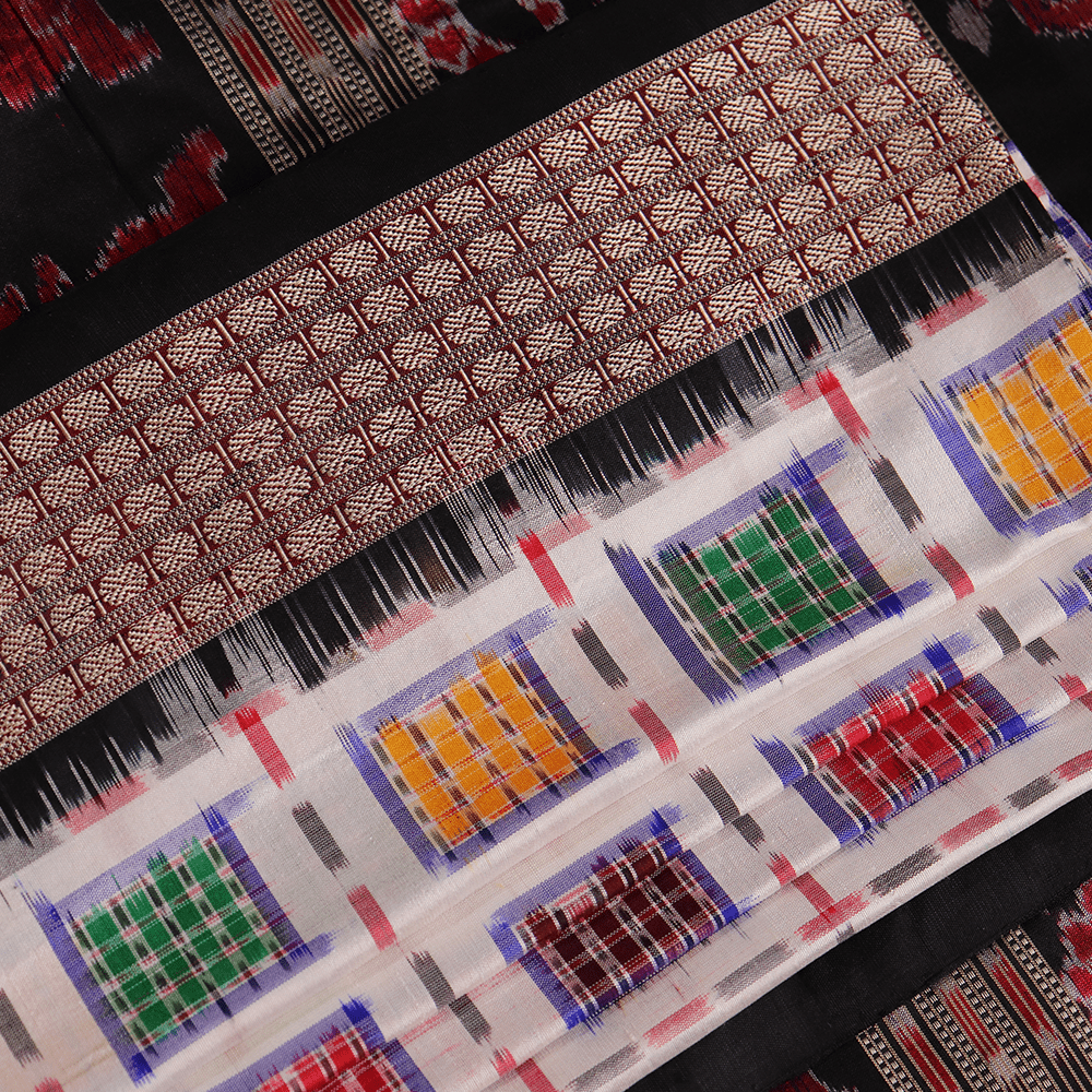 Handloom Sambalpuri Ikkat Silk Saree Handloom Saree_Sambalpuri Silk Priyadarshini Handloom 