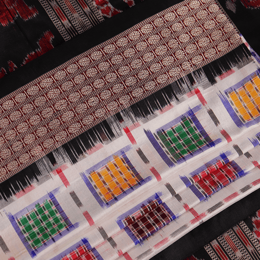 Handloom Sambalpuri Ikkat Silk Saree Handloom Saree_Sambalpuri Silk Priyadarshini Handloom 