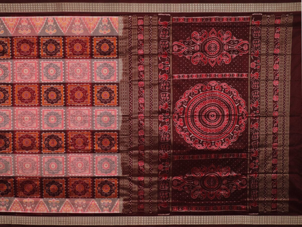 Handloom Sambalpuri Ikkat Silk Saree Handloom Saree_Sambalpuri Silk Priyadarshini Handloom 