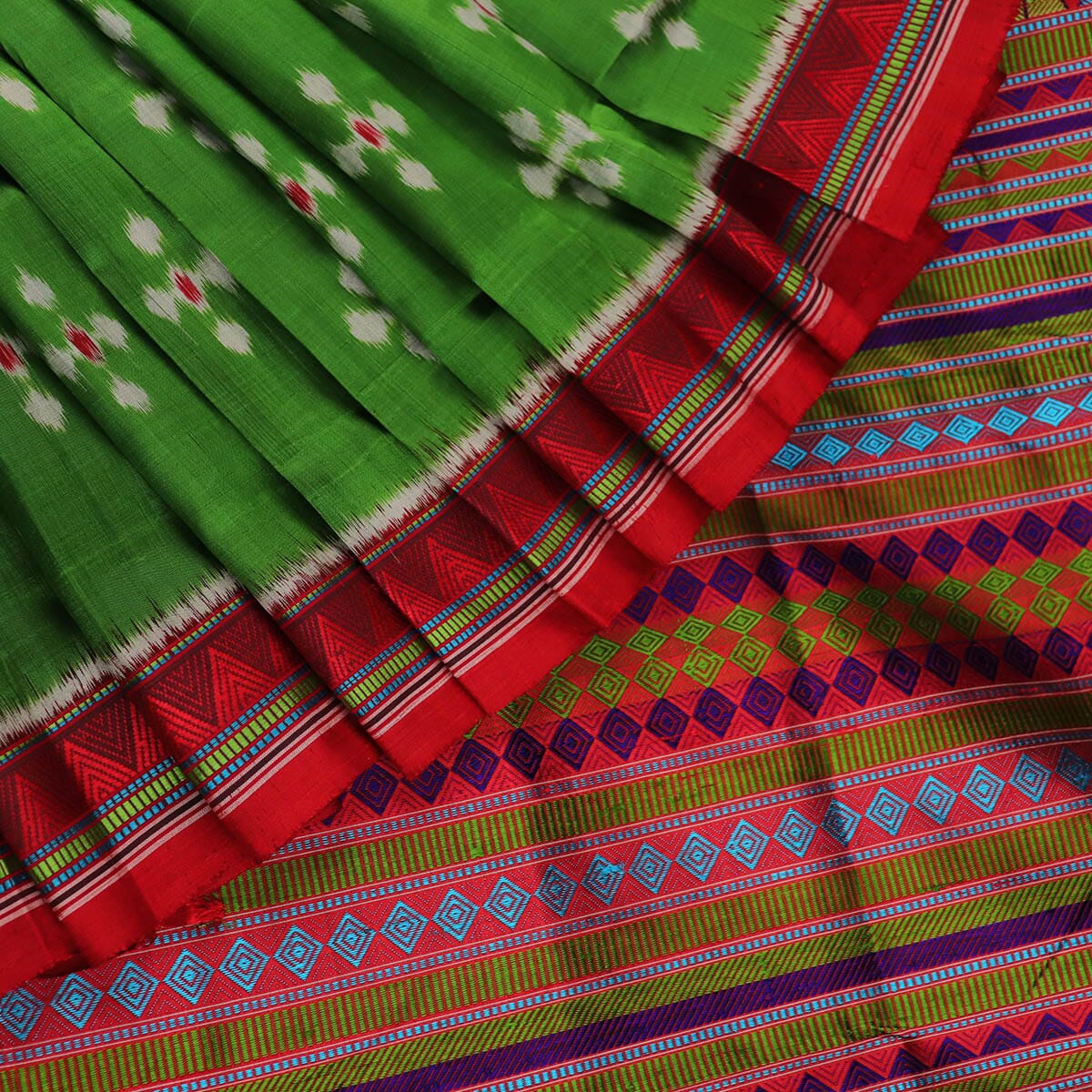 Handloom Sambalpuri Ikkat Silk Saree Handloom Saree_Sambalpuri Silk Priyadarshini Handloom 