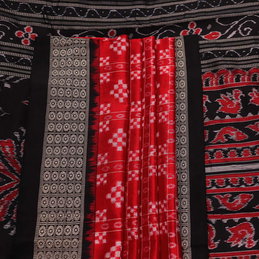 Handloom Sambalpuri Ikkat Silk Saree Handloom Saree_Sambalpuri Silk Priyadarshini Handloom 