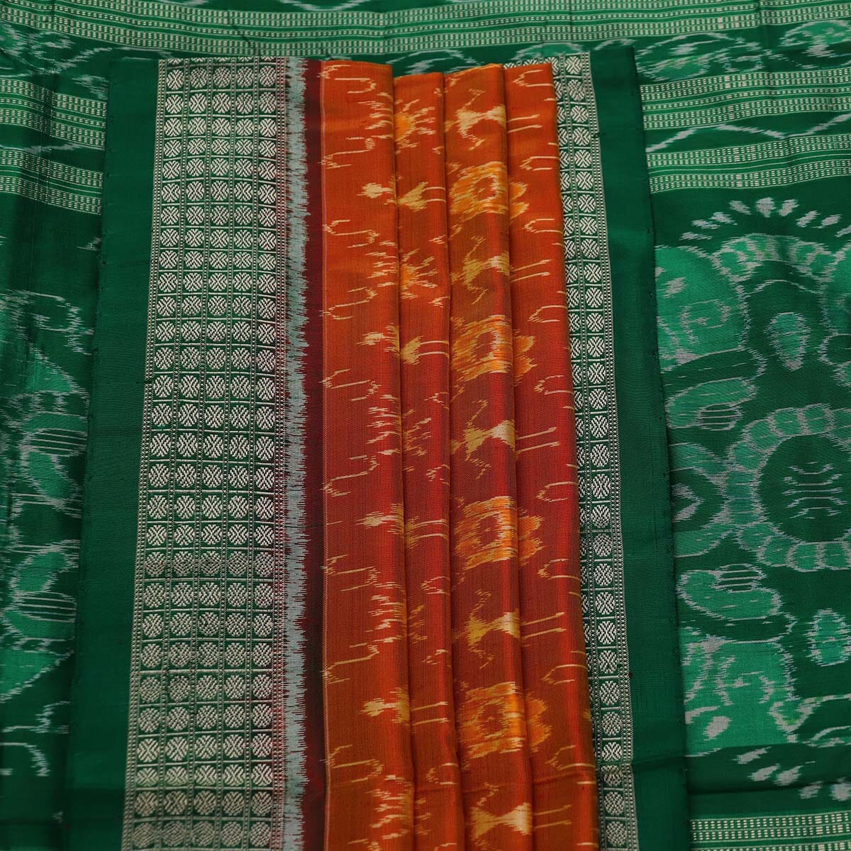 Handloom Sambalpuri Ikkat Silk Saree Handloom Saree_Sambalpuri Silk Priyadarshini Handloom 