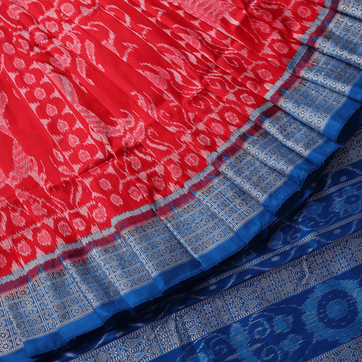Sambalpuri Handloom Silk Saree - Luxurious Pata