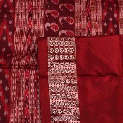 Handloom Sambalpuri Ikkat Silk Saree Handloom Saree_Sambalpuri Silk Priyadarshini Handloom 