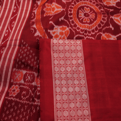 Handloom Sambalpuri Ikkat Silk Saree Handloom Saree_Sambalpuri Silk Priyadarshini Handloom 