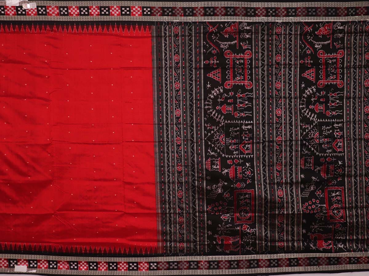 Handloom Sambalpuri Ikkat Silk Saree Handloom Saree_Sambalpuri Silk Priyadarshini Handloom 