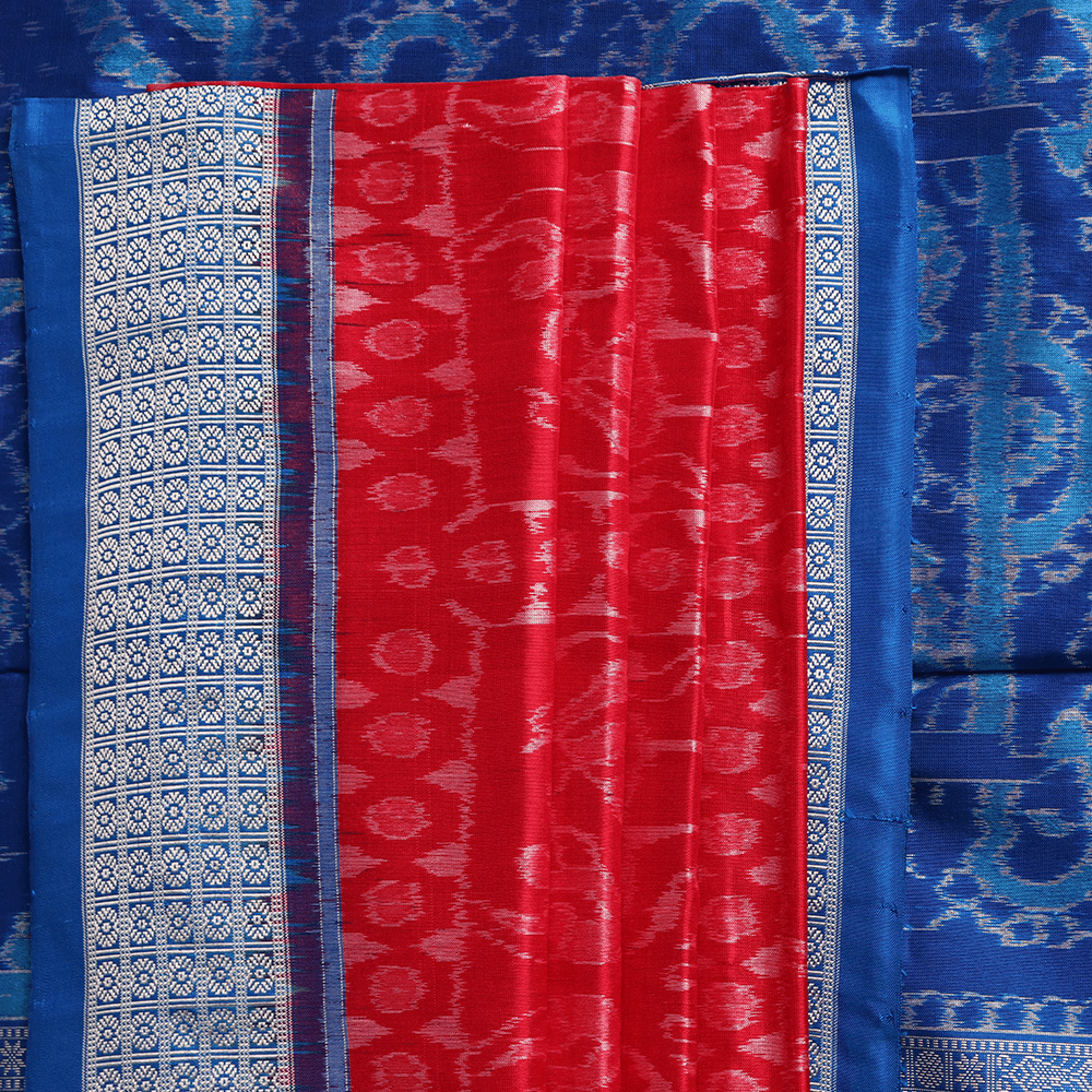 Handloom Sambalpuri Ikkat Silk Saree Handloom Saree_Sambalpuri Silk Priyadarshini Handloom 
