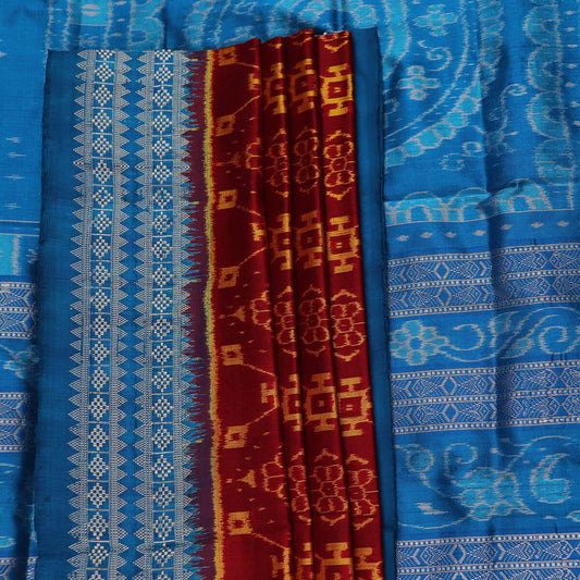 Handloom Sambalpuri Ikkat Silk Saree Handloom Saree_Sambalpuri Silk Priyadarshini Handloom 