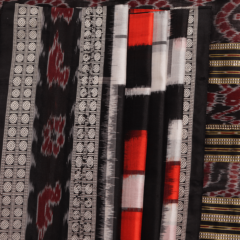 Handloom Sambalpuri Ikkat Silk Saree Handloom Saree_Sambalpuri Silk Priyadarshini Handloom 