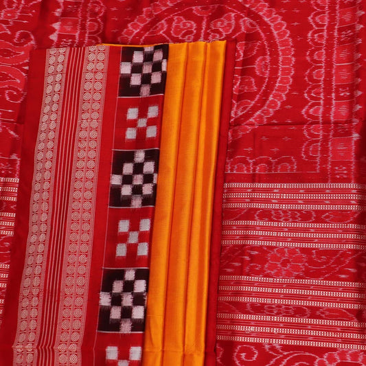 Handloom Sambalpuri Ikkat Silk Saree Handloom Saree_Sambalpuri Silk Priyadarshini Handloom 