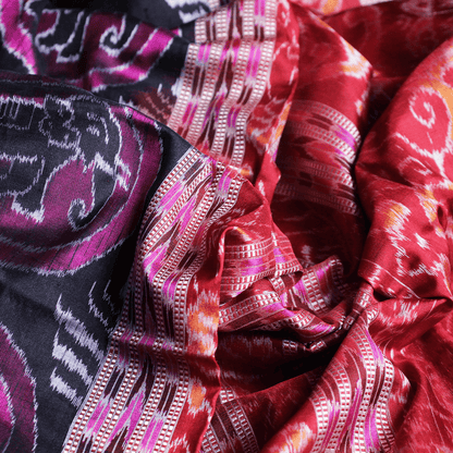 Handloom Sambalpuri Ikkat Silk Saree Handloom Saree_Sambalpuri Silk Priyadarshini Handloom 