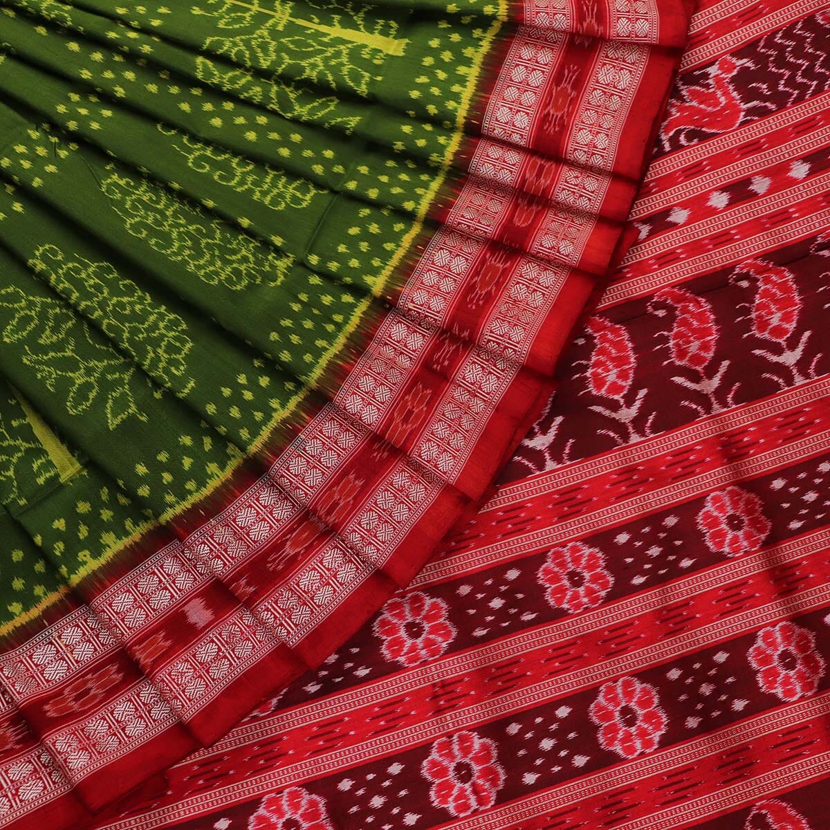 Handloom Sambalpuri Ikkat Silk Saree Handloom Saree_Sambalpuri Silk Priyadarshini Handloom 