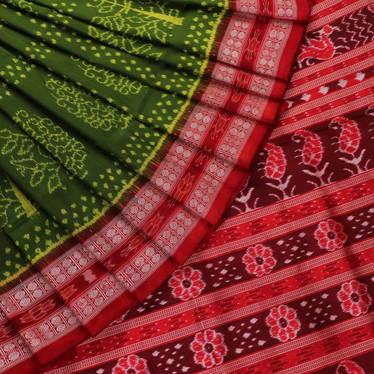 Handloom Sambalpuri Ikkat Silk Saree Handloom Saree_Sambalpuri Silk Priyadarshini Handloom 