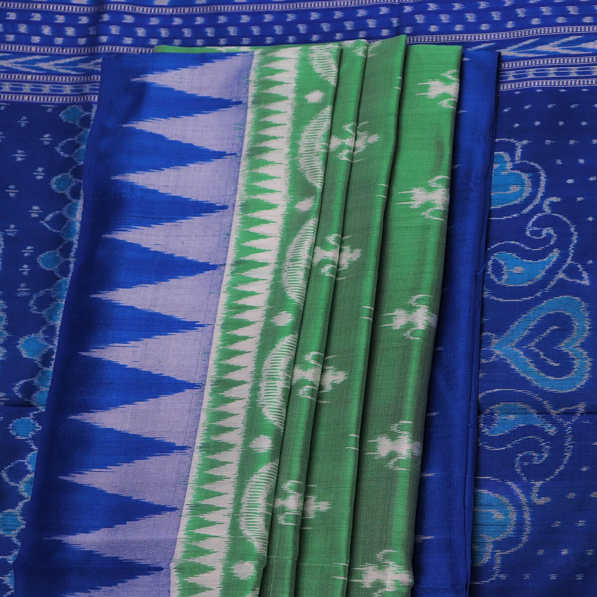 Handloom Sambalpuri Ikkat Silk Saree Handloom Saree_Sambalpuri Silk Priyadarshini Handloom 